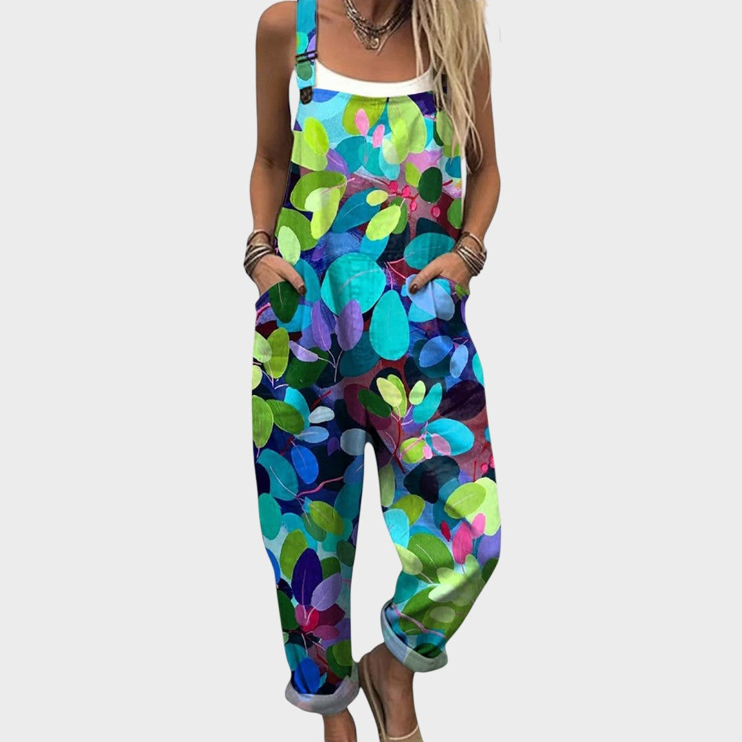 Mirjana | Ležeran cvjetni kombinezon za svaki dan