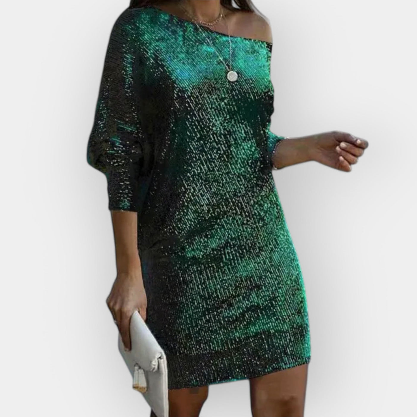 Večernja haljina sa šljokicama