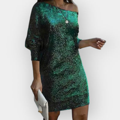 Večernja haljina sa šljokicama