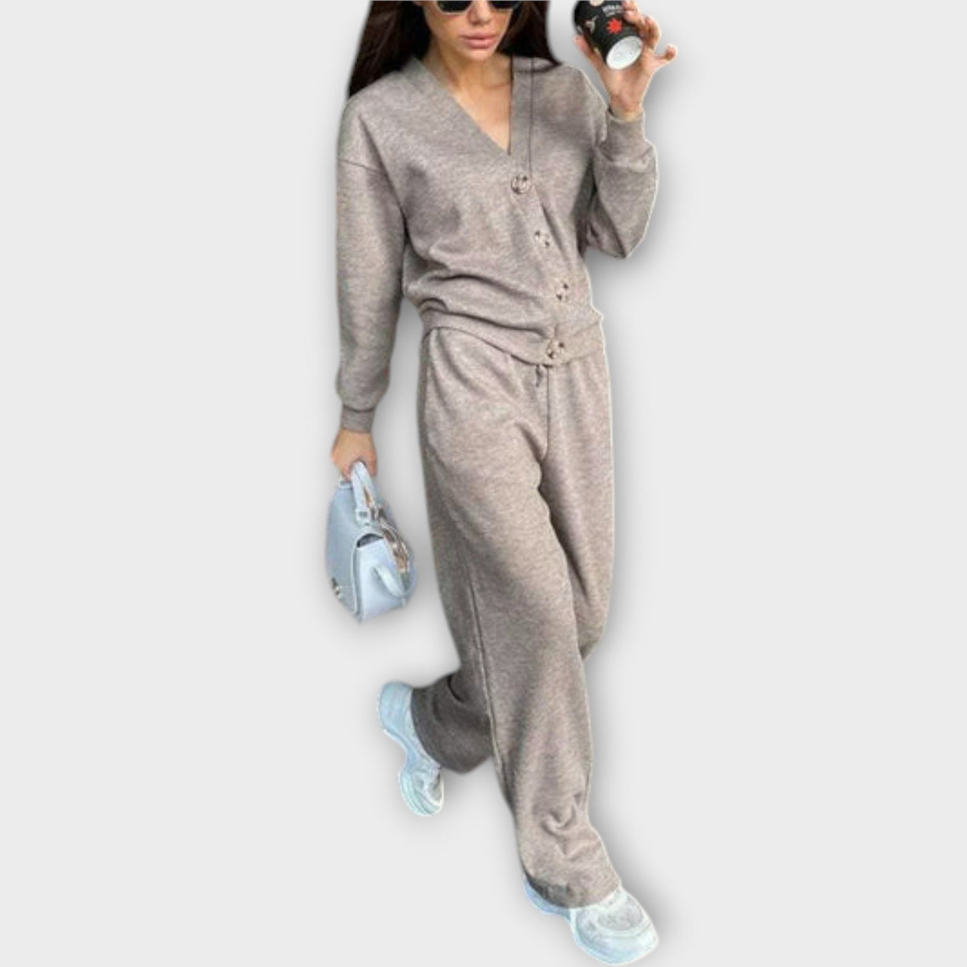 Hedviga | Set pletenog kaputa i hlača