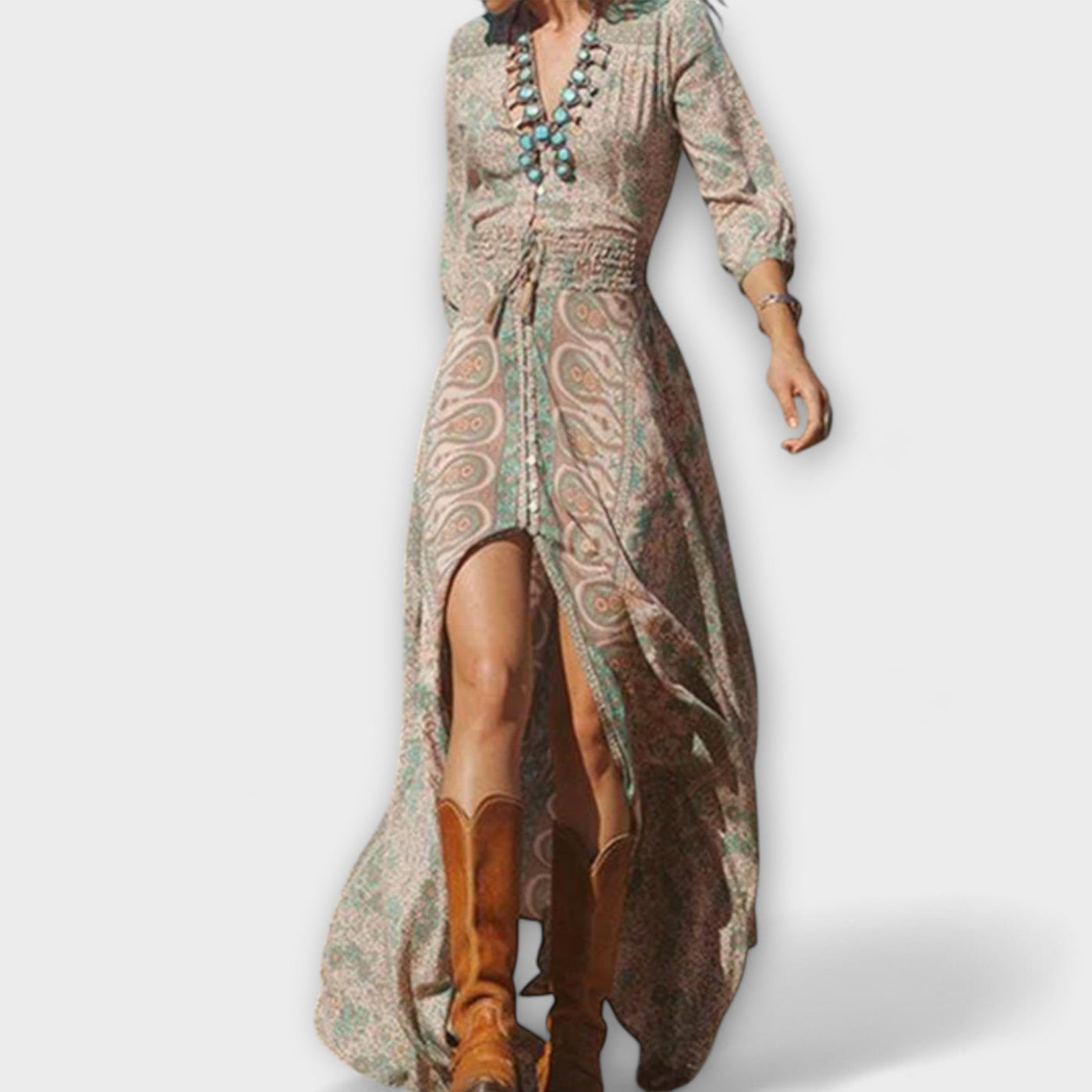 Maksimalna haljina u mekom boho stilu