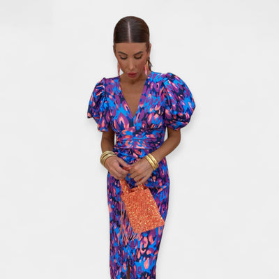 Haljina s Rukavima i Volanima