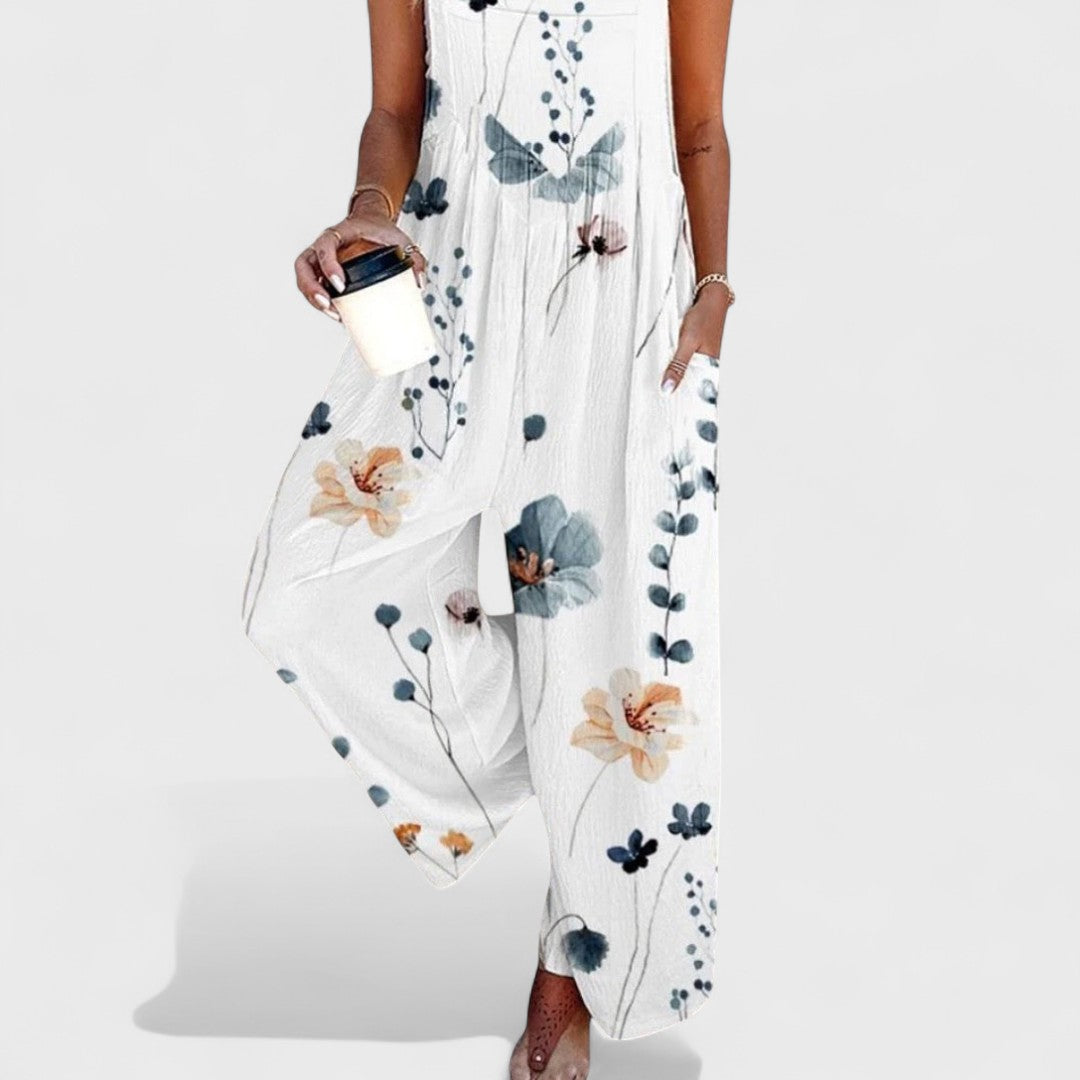 Damira | Ljetni Kombinezon s Cvjetnim Uzorkom