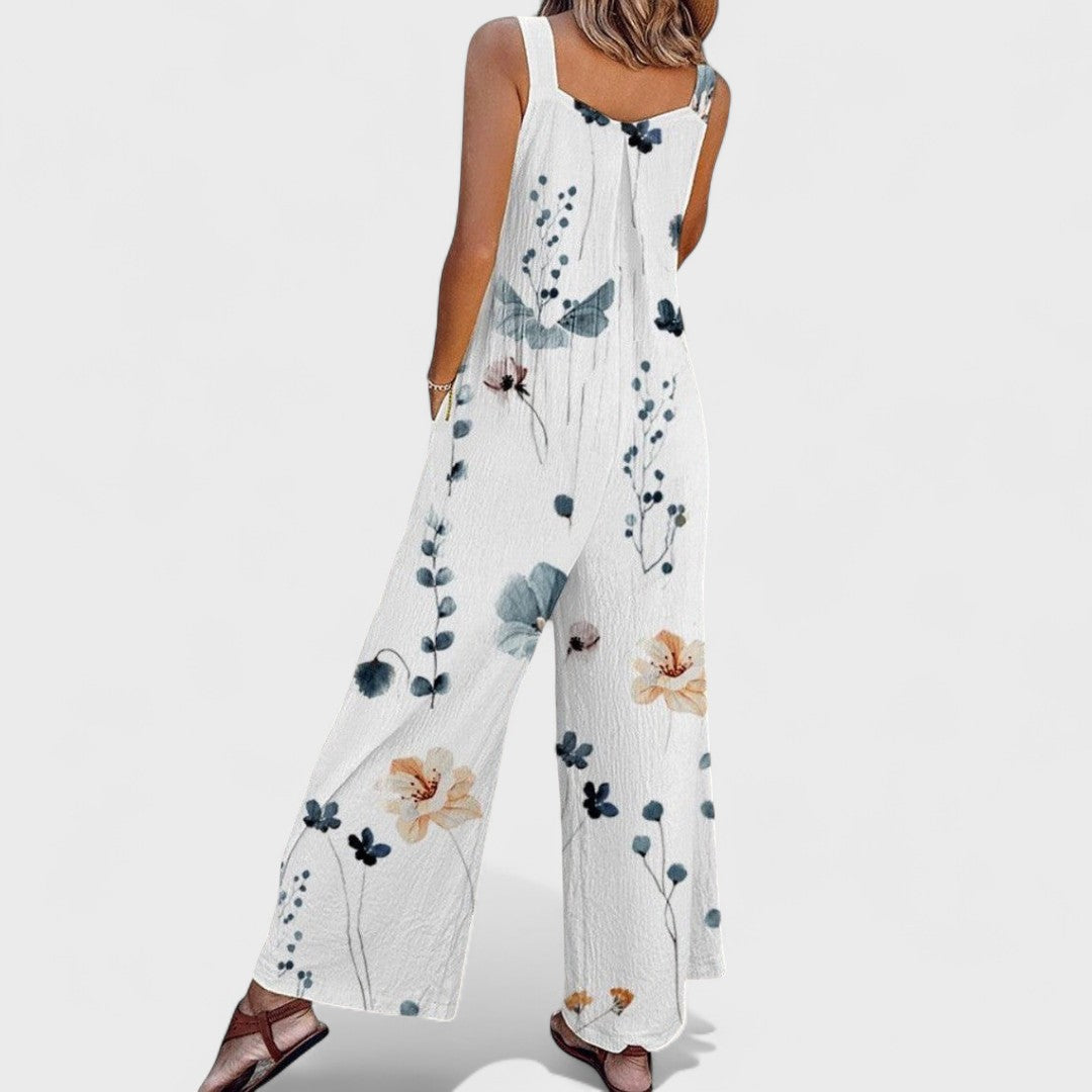 Damira | Ljetni Kombinezon s Cvjetnim Uzorkom