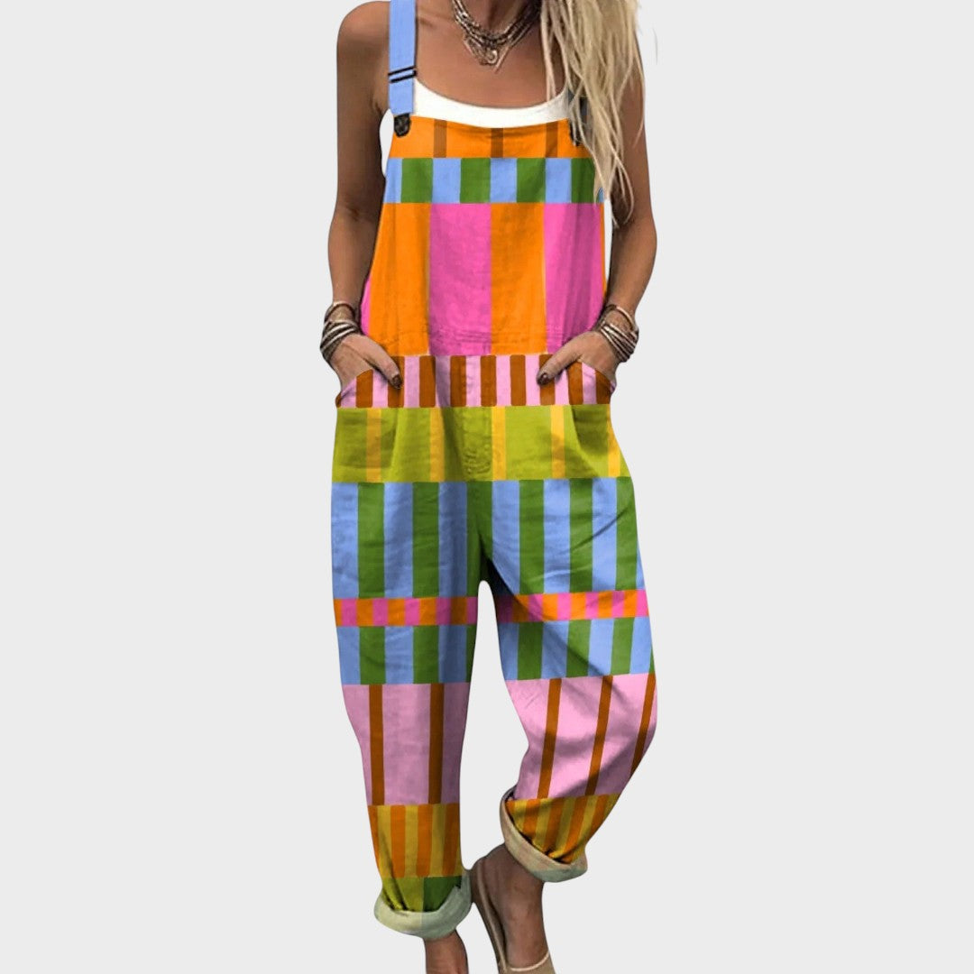 Maja | Ležeran cvjetni kombinezon za svaki dan