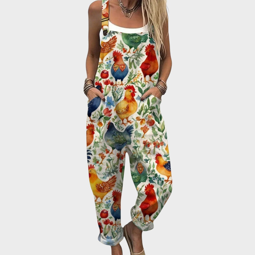 Tea | Ležeran cvjetni kombinezon za svaki dan