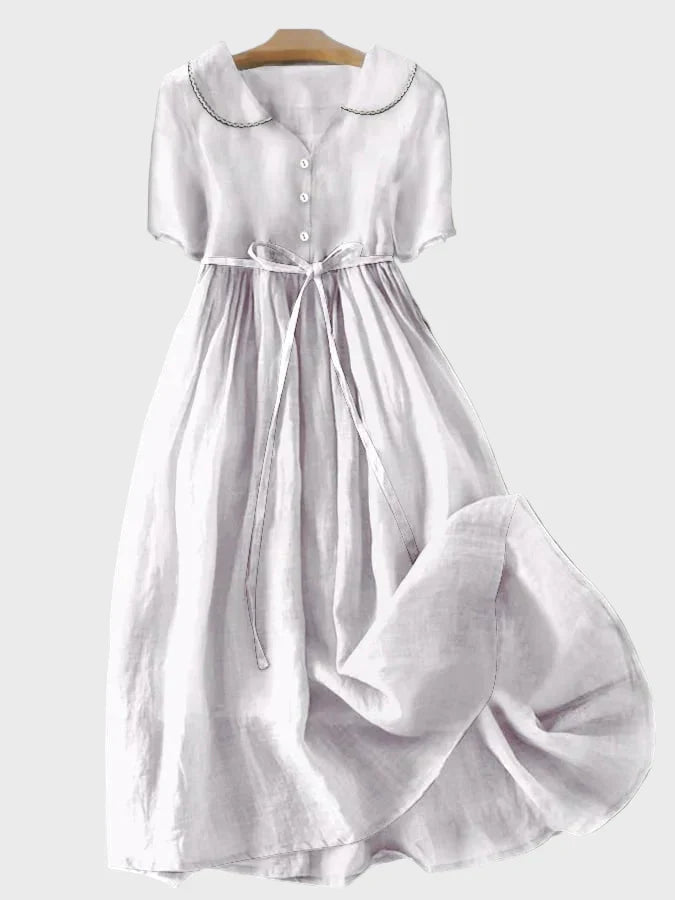 Klasična Haljina na Kopčanje