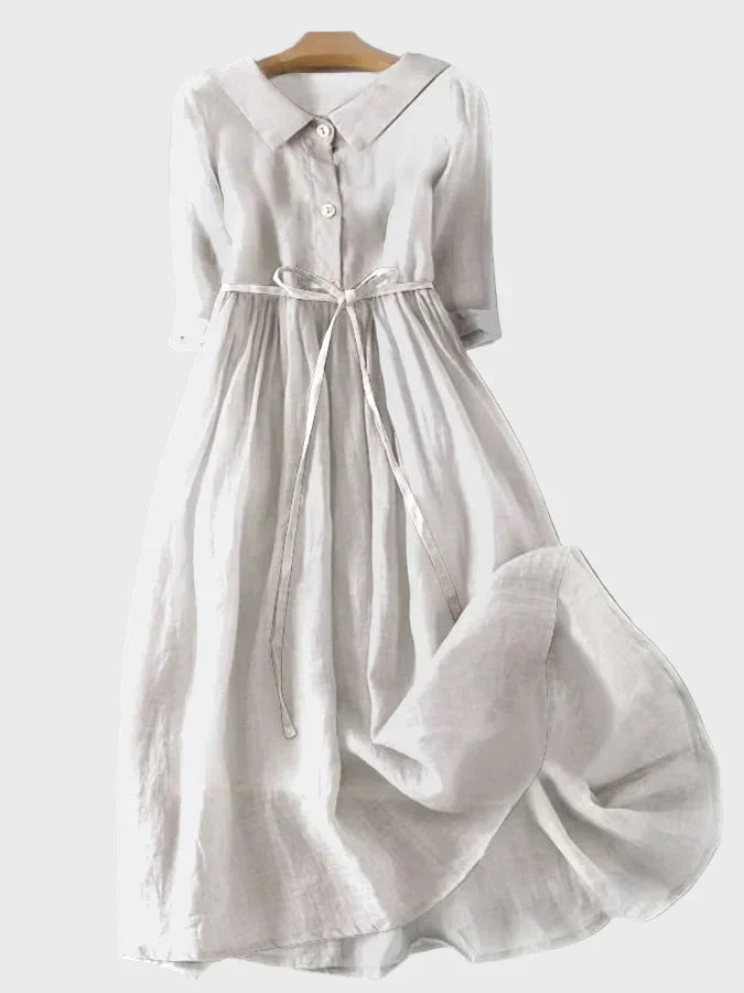 Haljina s Elegantnim Ovratnikom