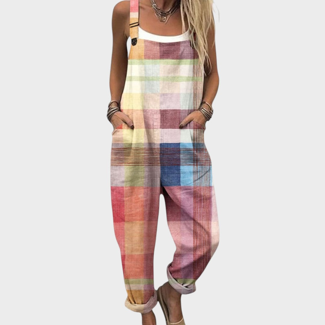 Ivana | Ležeran cvjetni kombinezon za svaki dan