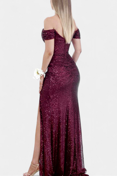 Renata | Haljina Sirena bez naramenica s šljokicama