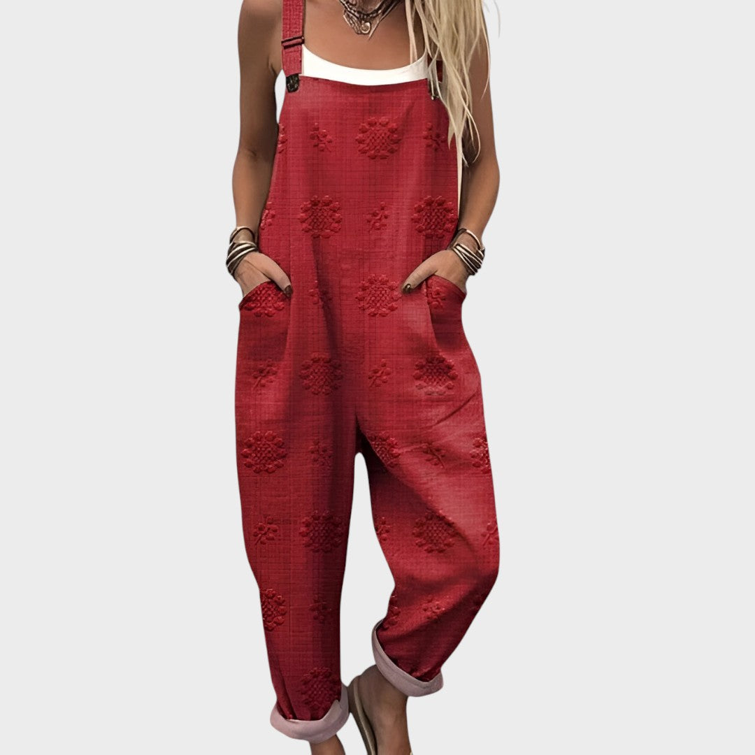 Tihana | Ležeran cvjetni kombinezon za svaki dan