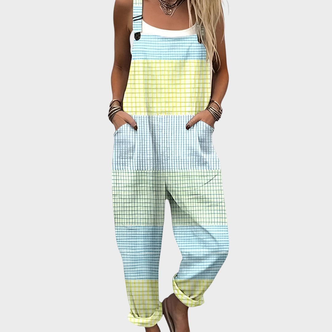 Katarina | Ležeran cvjetni kombinezon za svaki dan