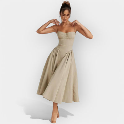 Elegantna Midi Haljina za Ljeto